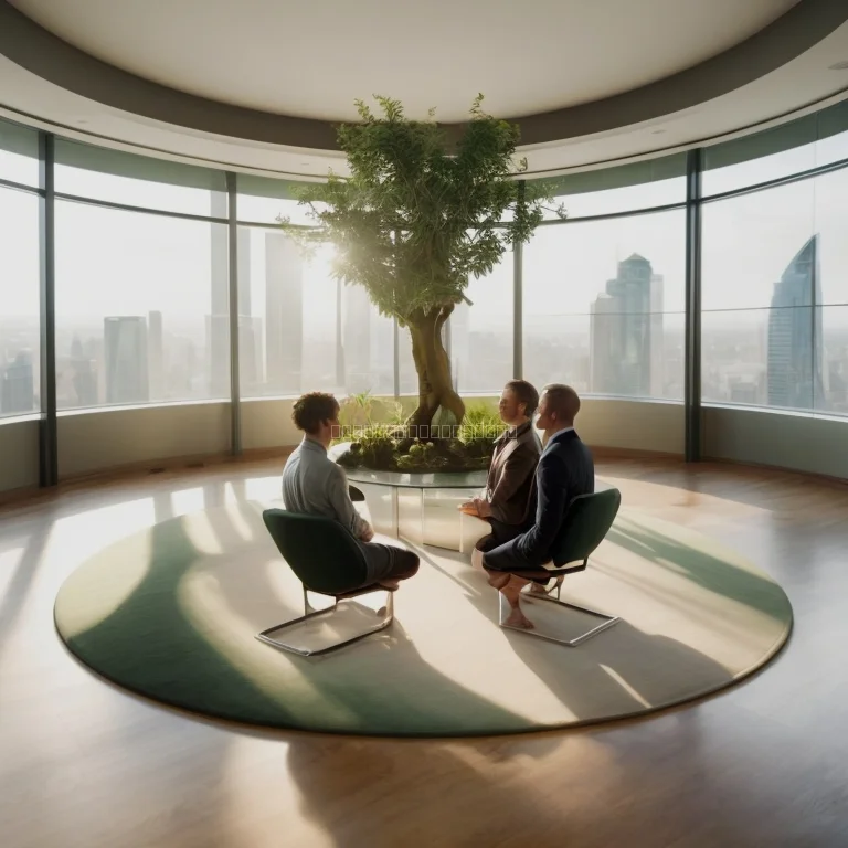 Leaders practicing mindfulness in Zurich